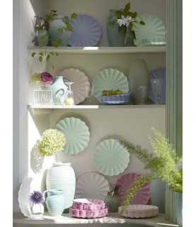 20 Grandes Serviettes Eco assorties Pastel
