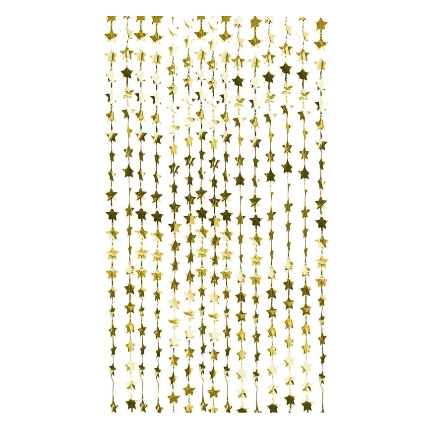 Gold Star Curtain