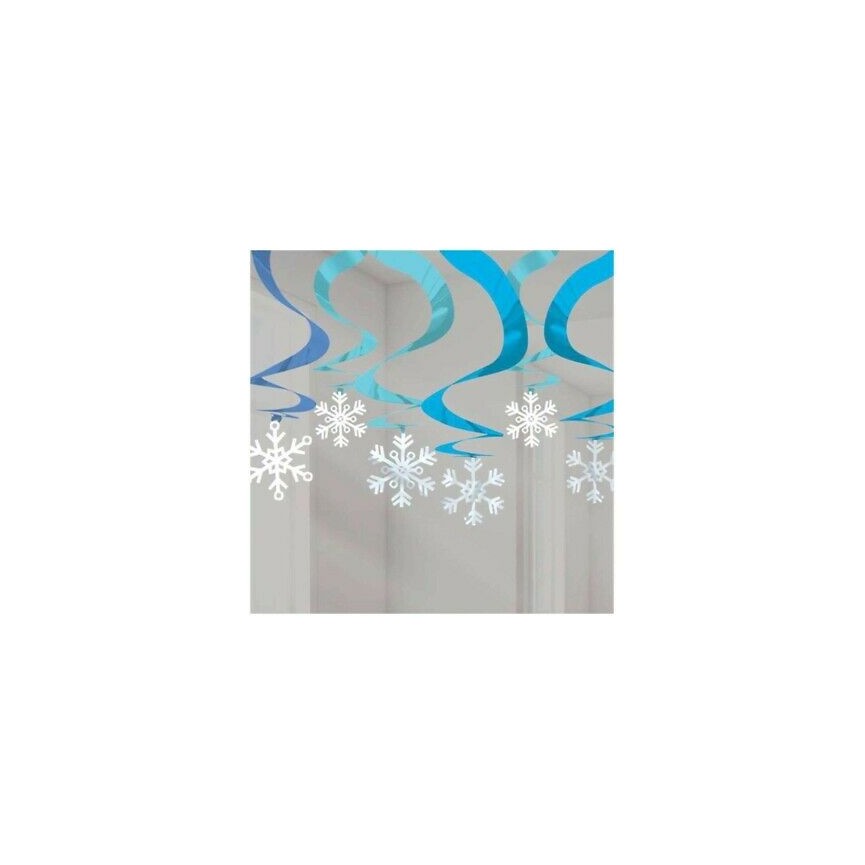 15 Snowflakes Swirls 15 Snowflakes Swirls