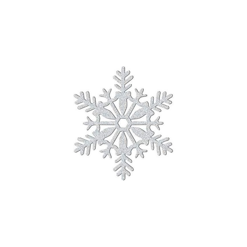 Glitter Silver Snowflake Hanging Decoration Decoration 28cm Glitter Silver Snowflake Hanging Decoration Decoration 28cm