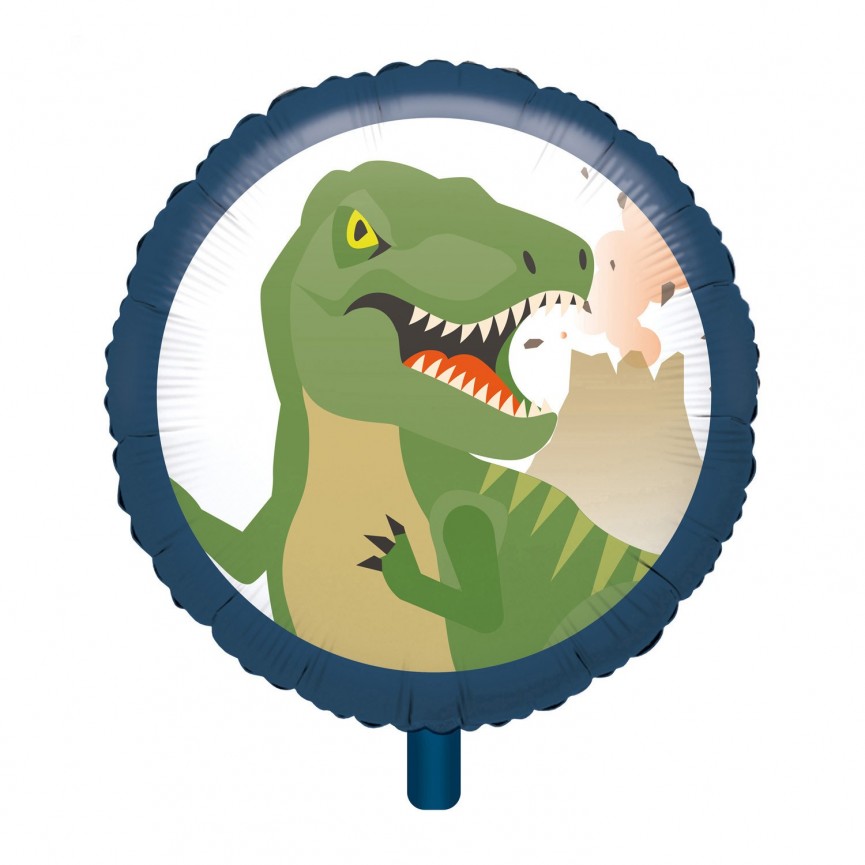 Happy Dinosaur Foil Balloon