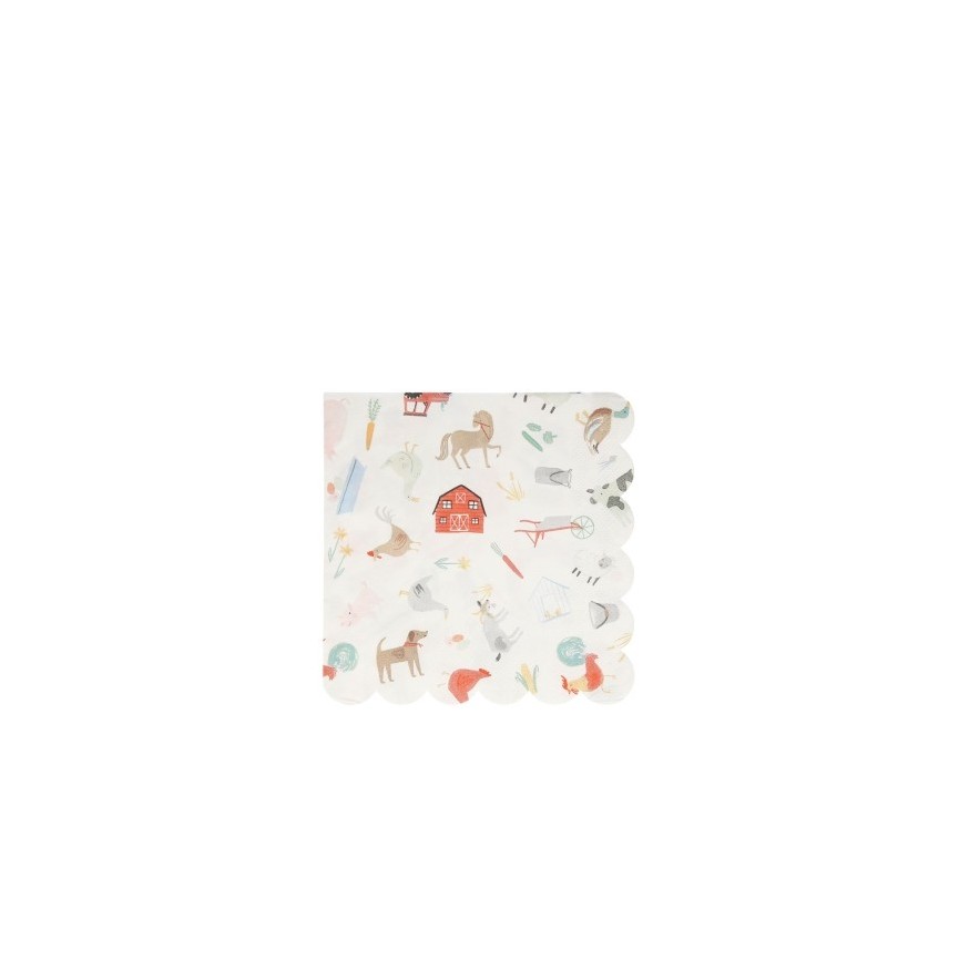 20 Farm Fun Napkins