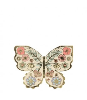 Schmetterling-förmige Servietten