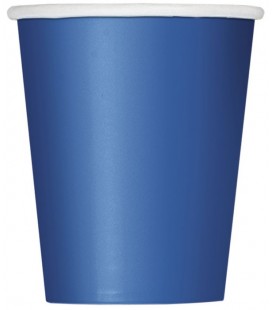14 Gobelets Bleu Royal