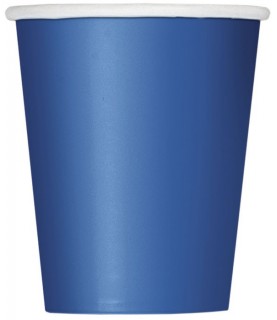 14 Gobelets Bleu Royal