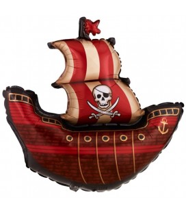Pirate Ship Mylar Balloon