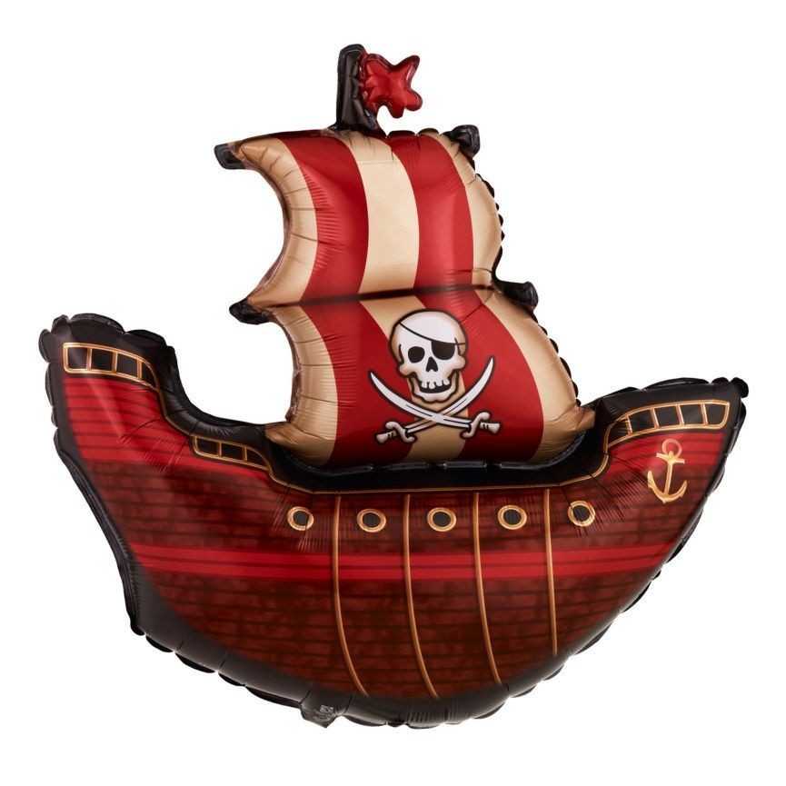 Ballon Mylar Bateau Pirate