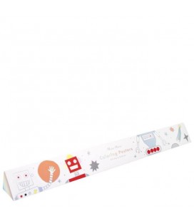 2 Weltraum Poster zum Ausmalen