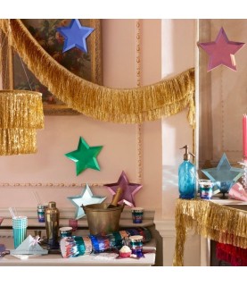 Pink Tinsel Fringe Garland