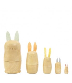 5 Stacking Bunnies