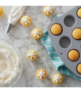 24 Mini Cupcake & Muffin Pan