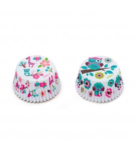 36 Caissettes à Cupcakes Hibou