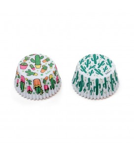 36 Cactus Cupcake Liners