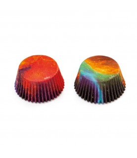 36 Galaxy Cupcake Liners