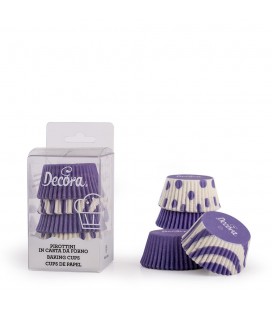 75 Purple Fantasy Cupcake Liners