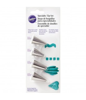 Piping Tips Set - 4 pieces