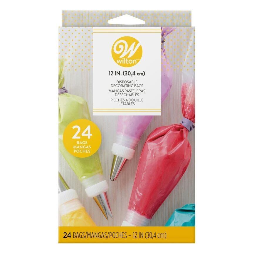 24 Poches à Douilles 24 Poches à Douilles