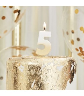God Ombre Number 5 Candle