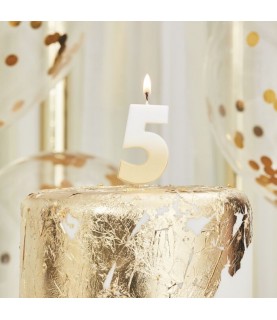 God Ombre Number 5 Candle
