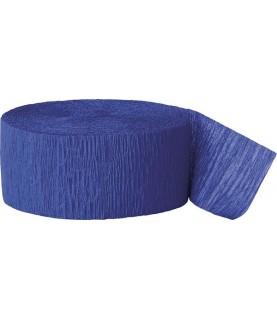 Royal Blue Crepe Streamer