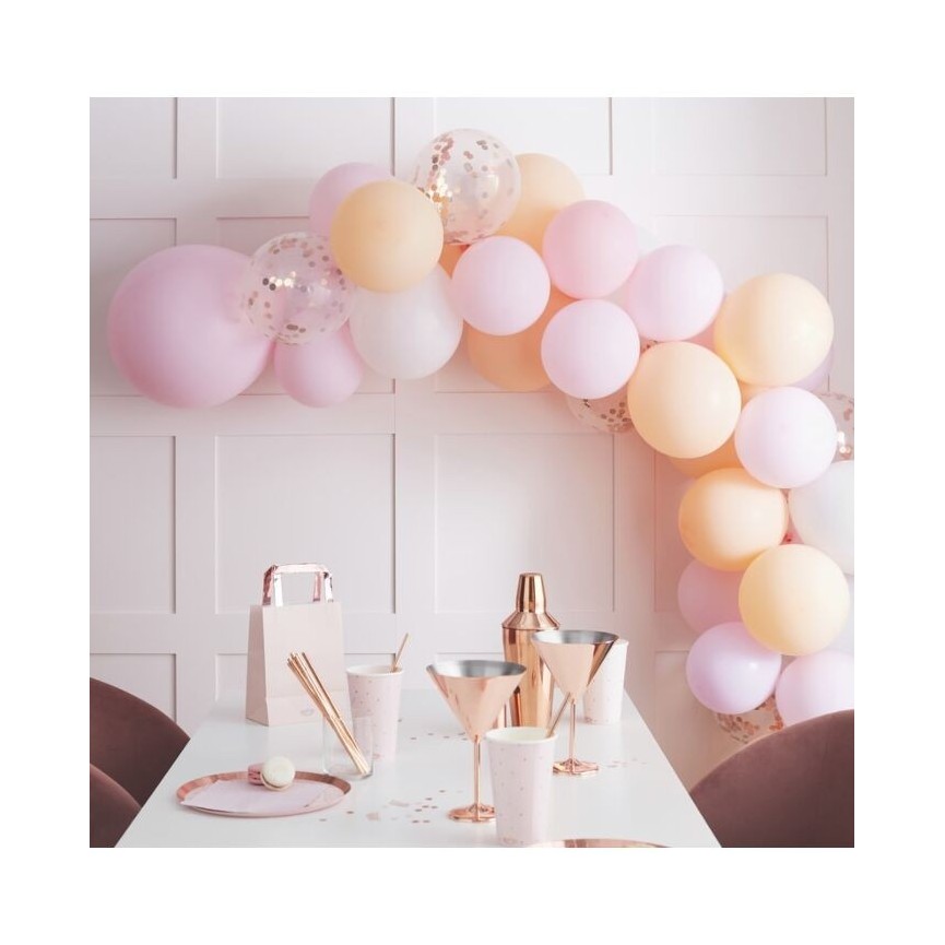 Peach & Pink Balloon Arch Kit