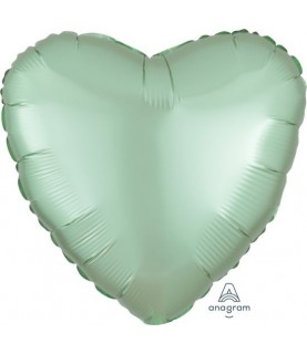 Ballon Aluminium Satin Luxe Etoile Menthe Pastel