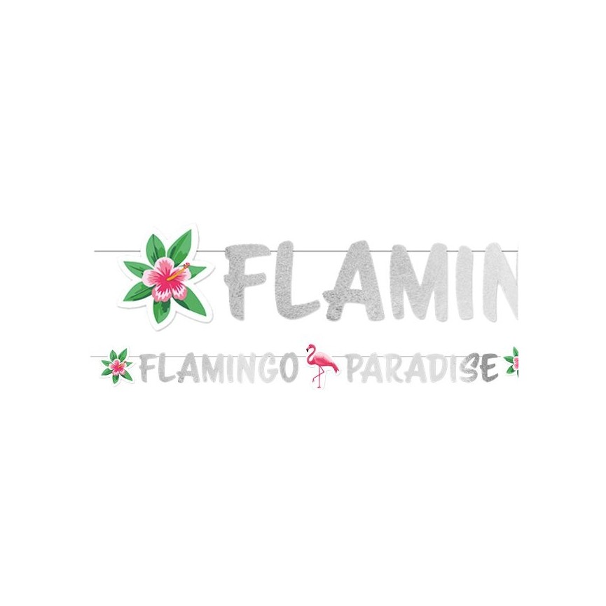 Flamingo Paradise Banner