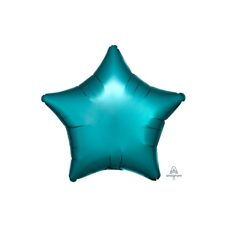 Star Jade Satin Luxe Foil Balloon