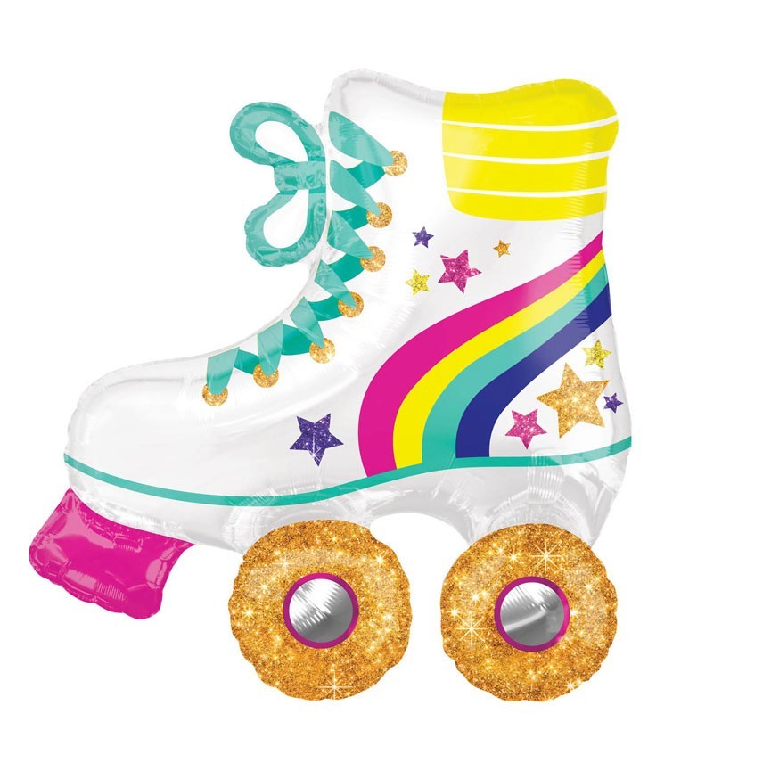 Roller Skate Foil Balloon