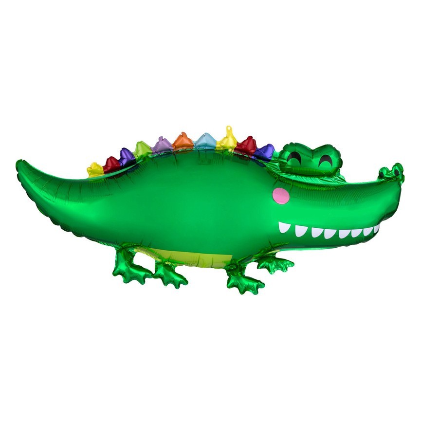 Happy Alligator Foil Balloon