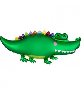 Happy Alligator Foil Balloon