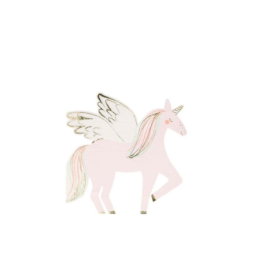 Winged Unicorn Napkins Meri Meri