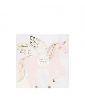 Winged Unicorn Napkins Meri Meri