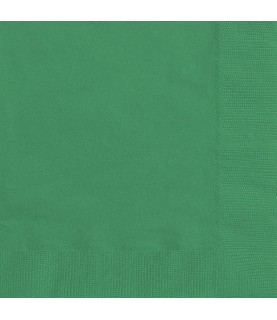 20 Green Lunch Napkins
