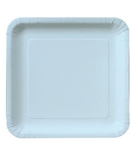16 Baby Blue Small Plates