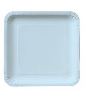 16 Baby Blue Small Plates