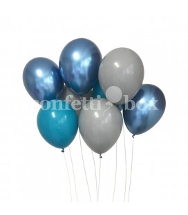 Balloon Bouquet Blue Monday