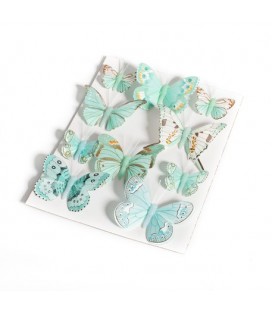 10 Assorted Butterflies Mint