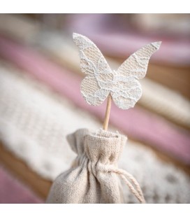 4 Butterfly Toppers