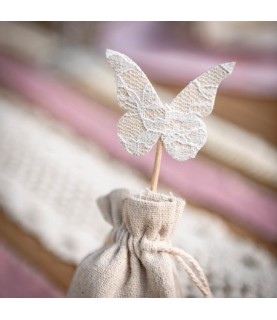 4 Butterfly Toppers