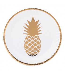 Assiettes Ananas 23cm