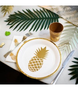 Assiettes Ananas 23cm