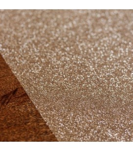 Shiny Glitter Champagne Table Runner