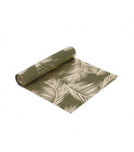 Gold Fern Flocking Table Runner