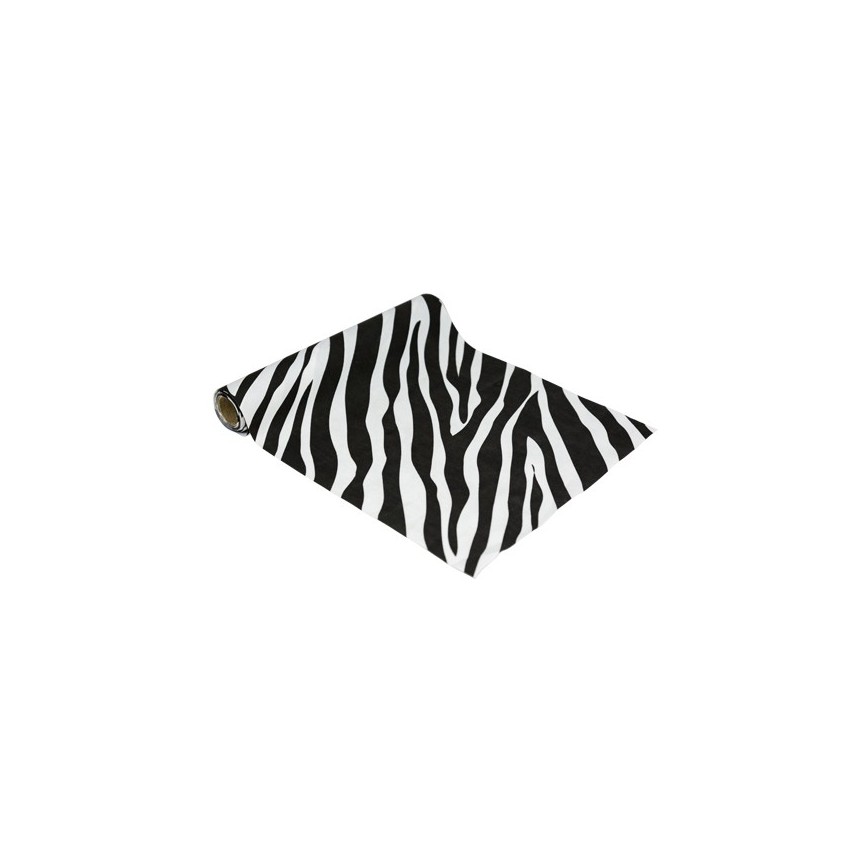 Zebra Suede Table Runner Zebra Suede Table Runner