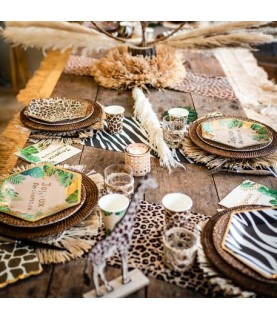 Leopard Suede Table Runner