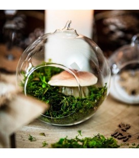 Boule de Verre Ouverte 8cm