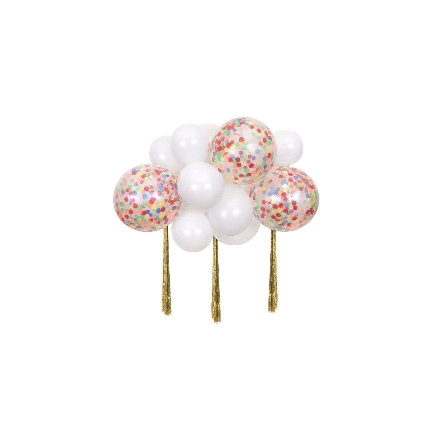Big Multicolored Balloons Cloud Kit