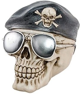 Crâne Pirate Bérêt