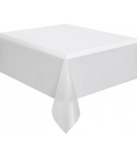 White Tablecover